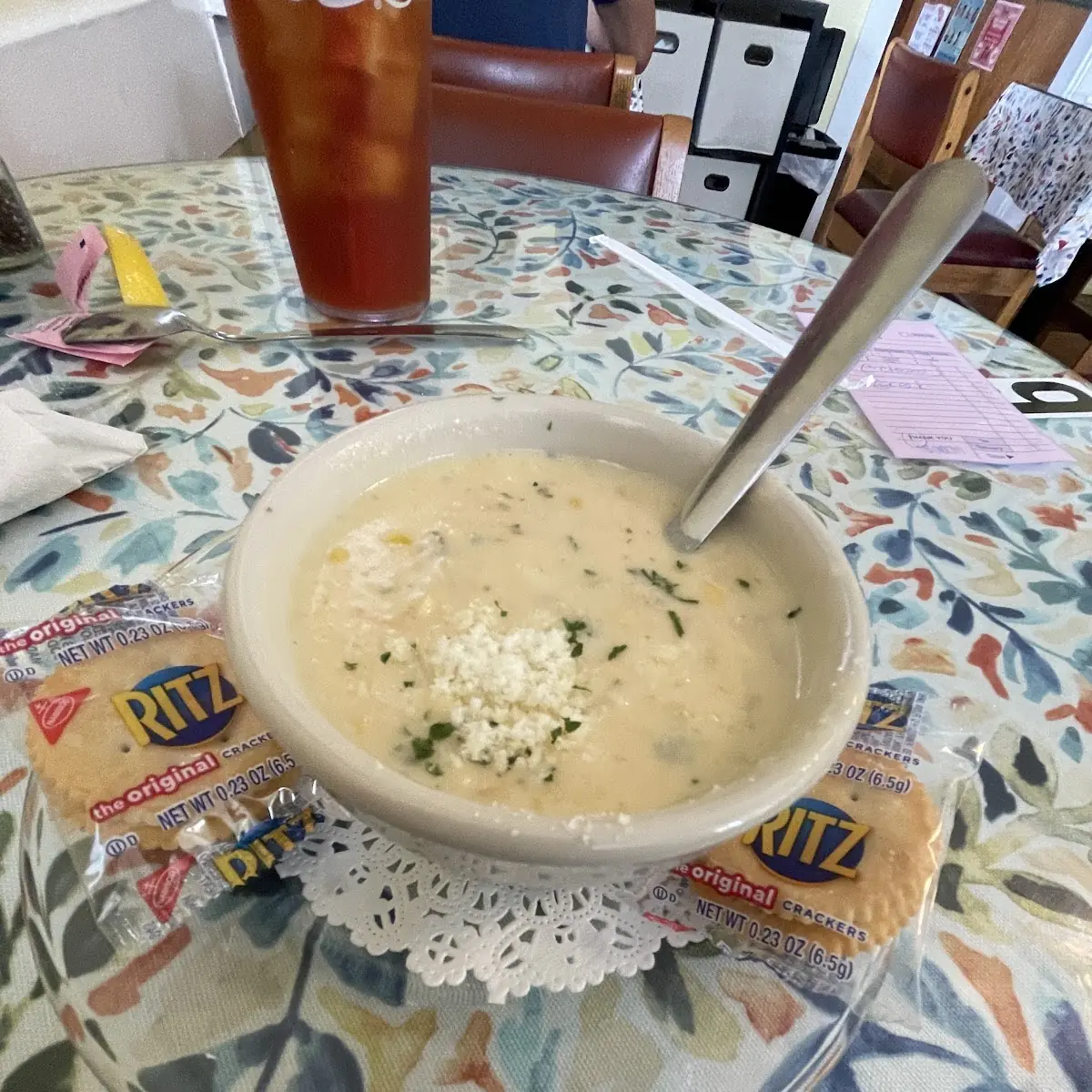 Corn and Crab Chowder Bowl