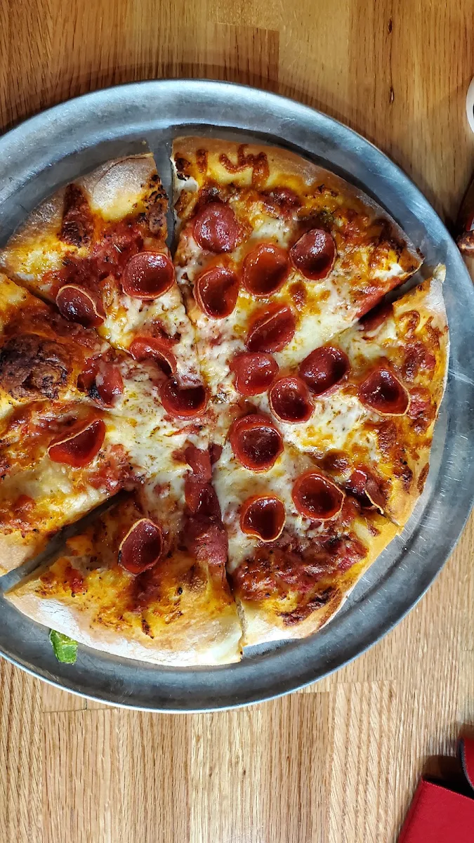 Pepperoni Pizza with Extra Cheese