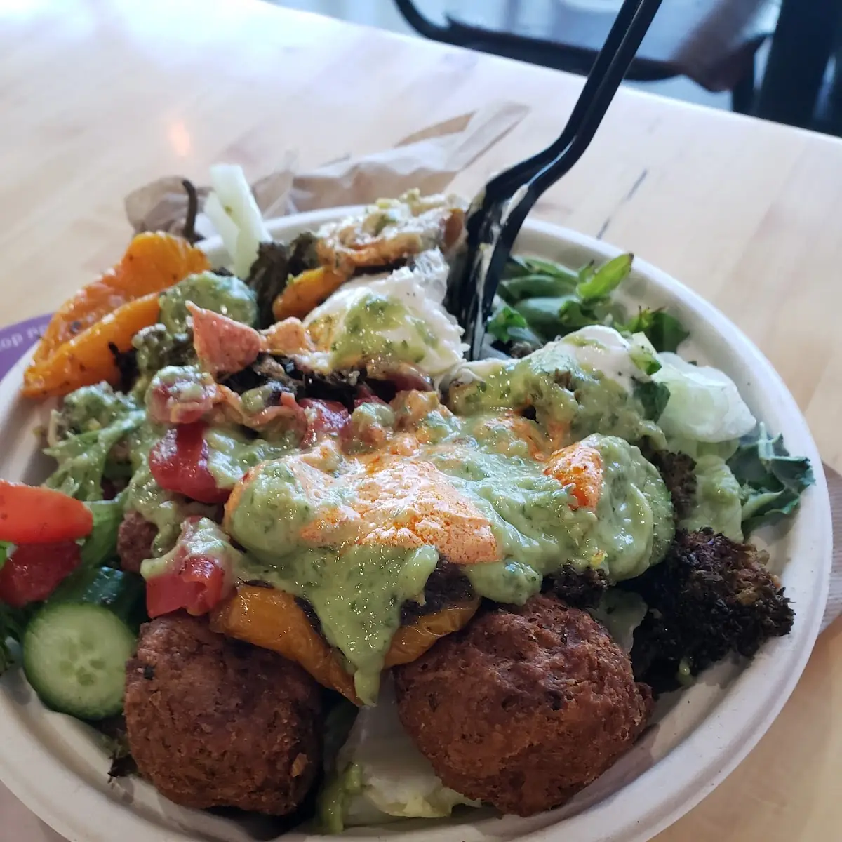 Falafel Rice Bowl