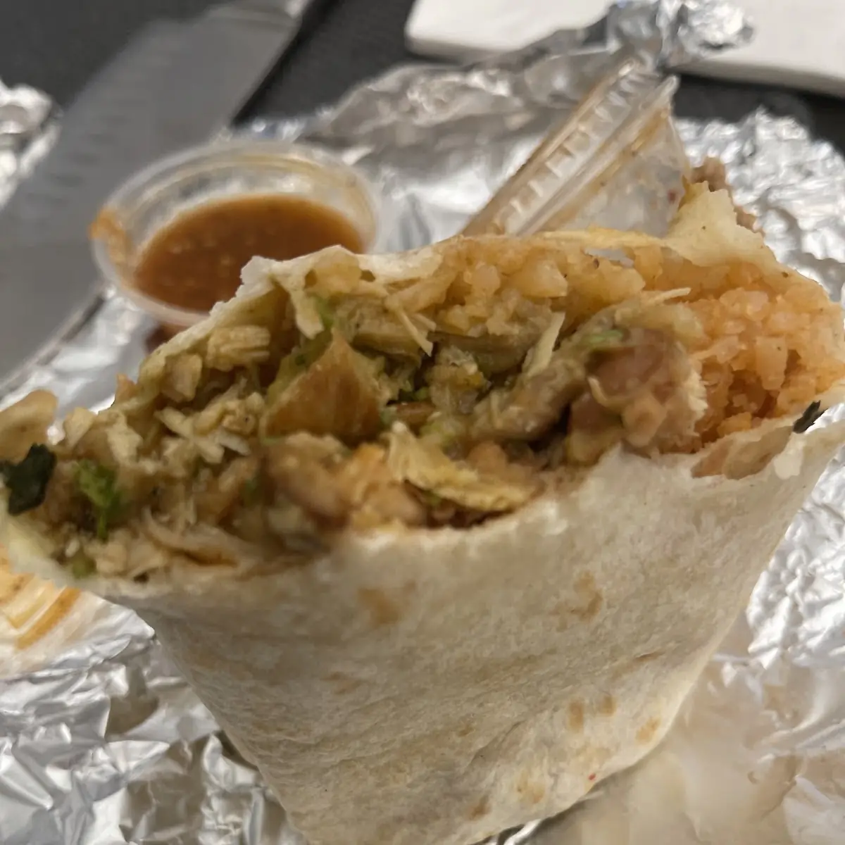 Chicken Burrito