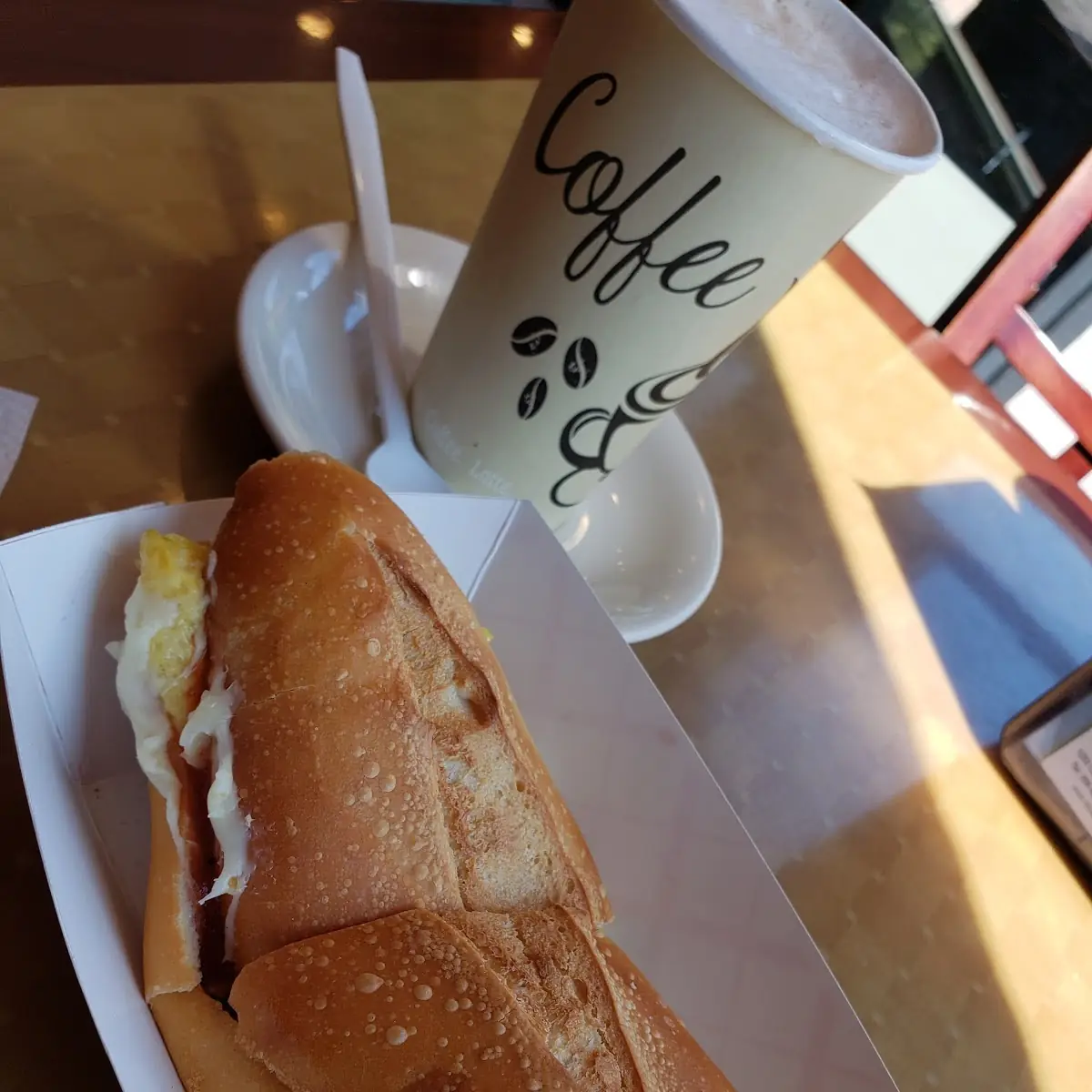 Egg and Cheese Sandwich