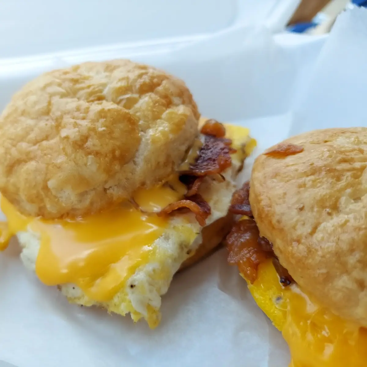 Bacon Egg and Cheese Biscuits