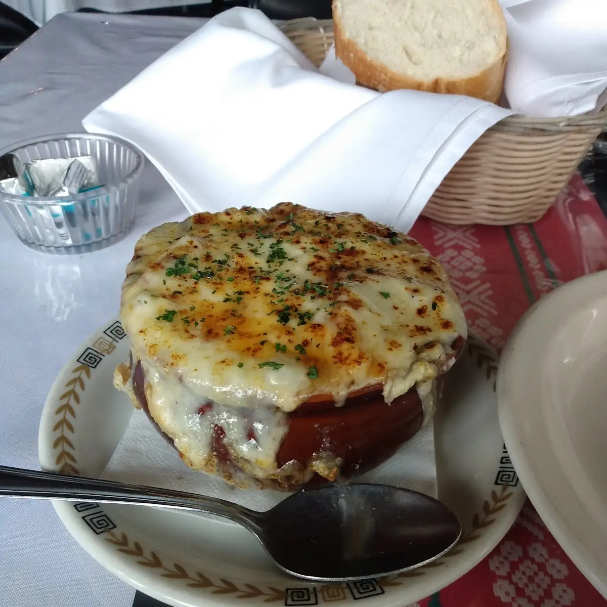 French Onion Soup Au Gratin