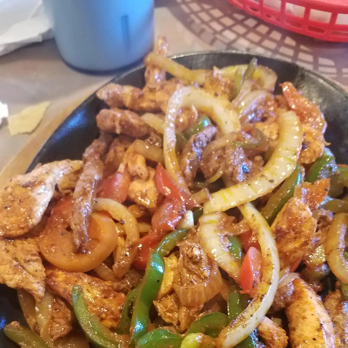 Beef and Chicken Fajitas Strips