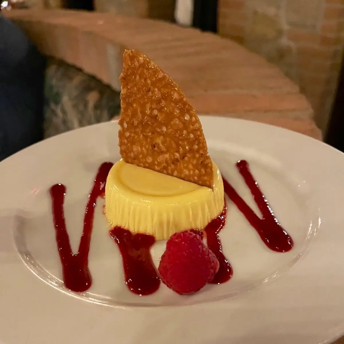 White Chocolate Panna Cotta