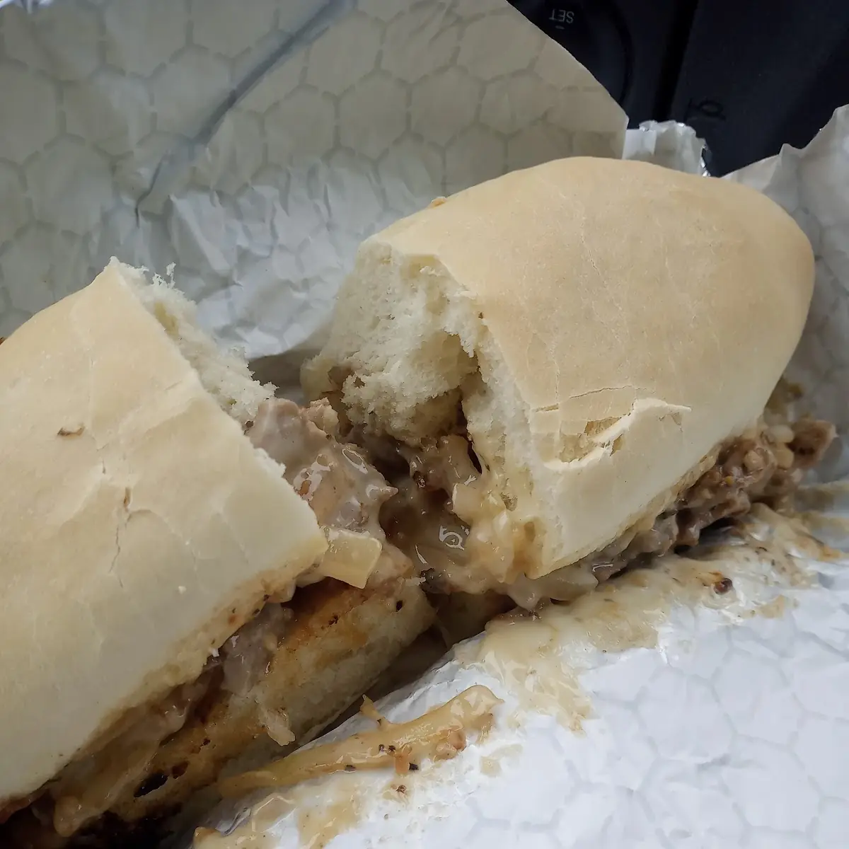 Garlic Lover Cheesesteak Sandwich