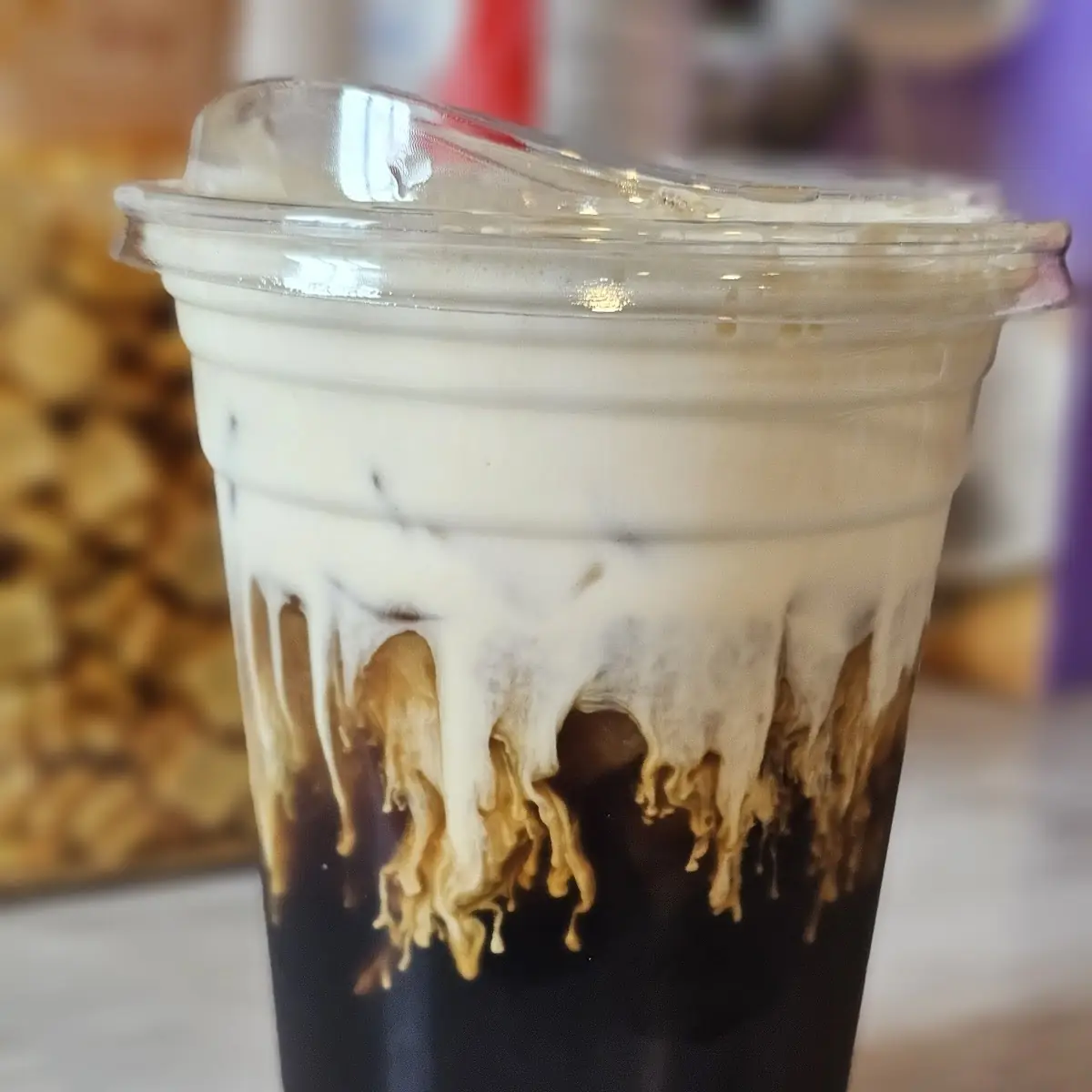 Cold Brew with Brown Sugar Cold Cream