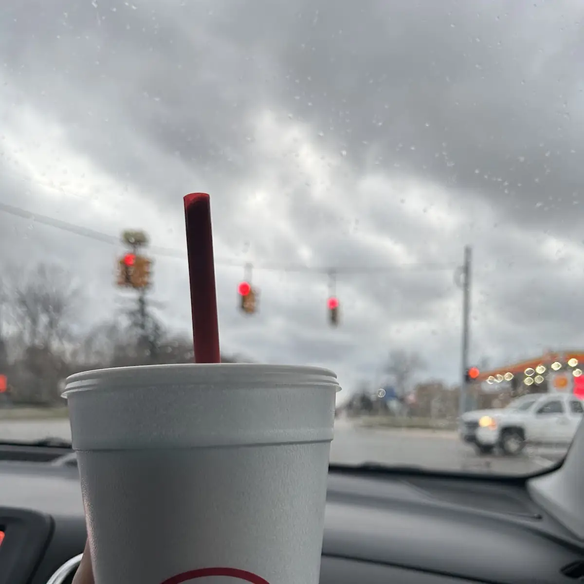 Blue Raspberry Slush Blended with Vanilla Soft Serve