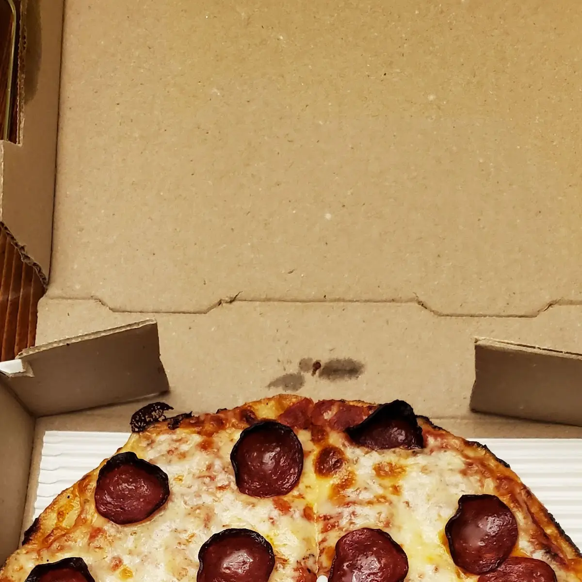 Beef Pepperoni Pizza
