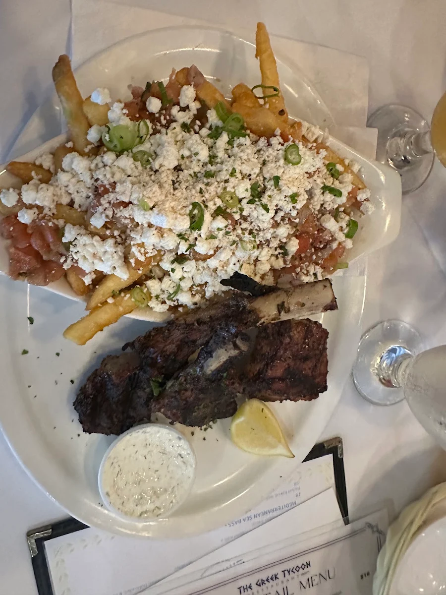 Lamb Chops, Greek Tycoon Restaurant