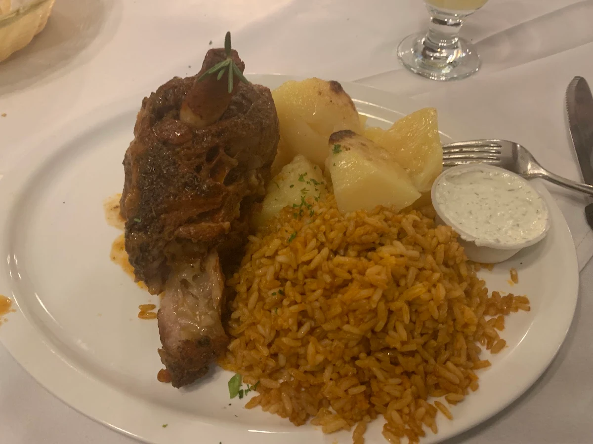 Lamb Shank, Greek Tycoon Restaurant