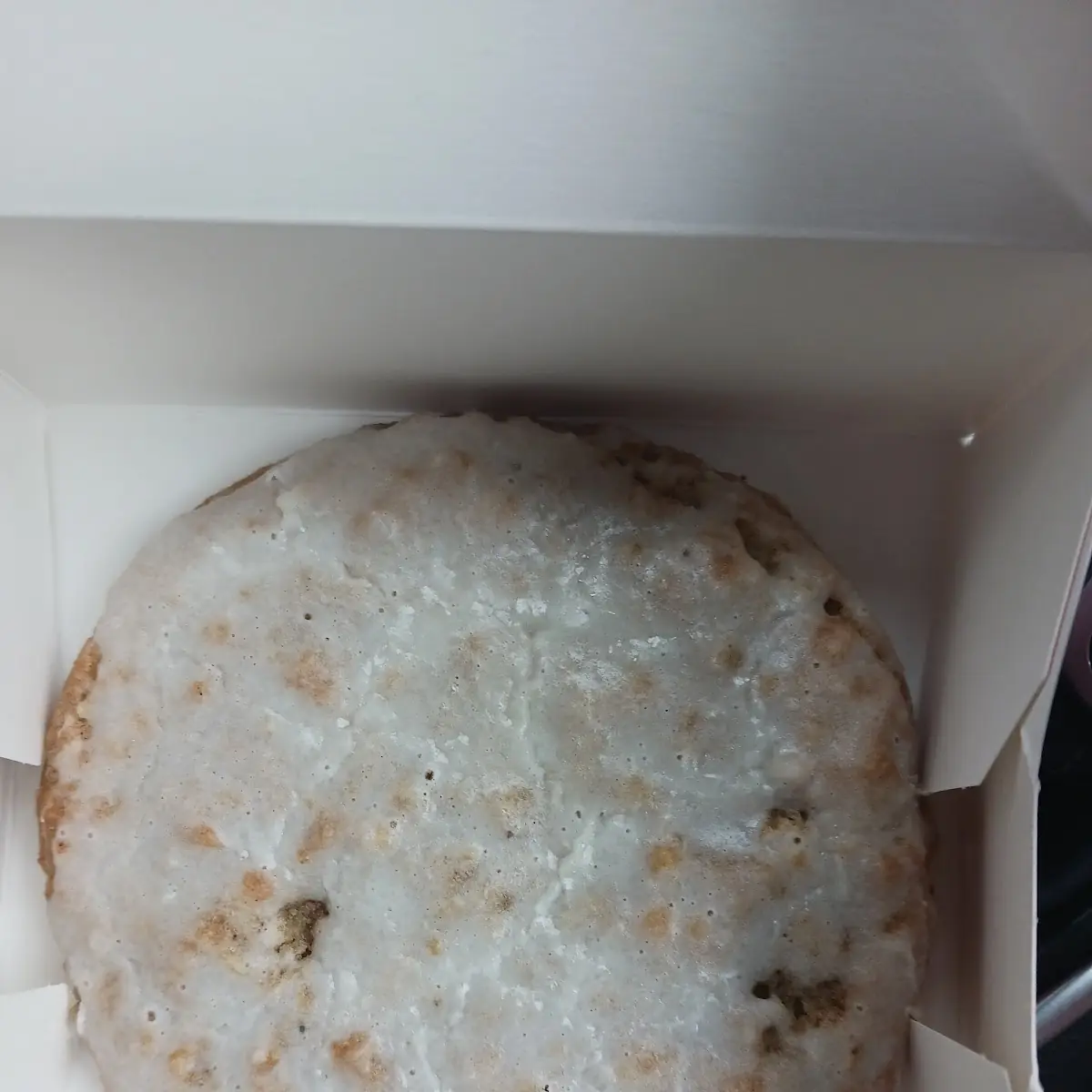 Warm Iced Oatmeal Cookie