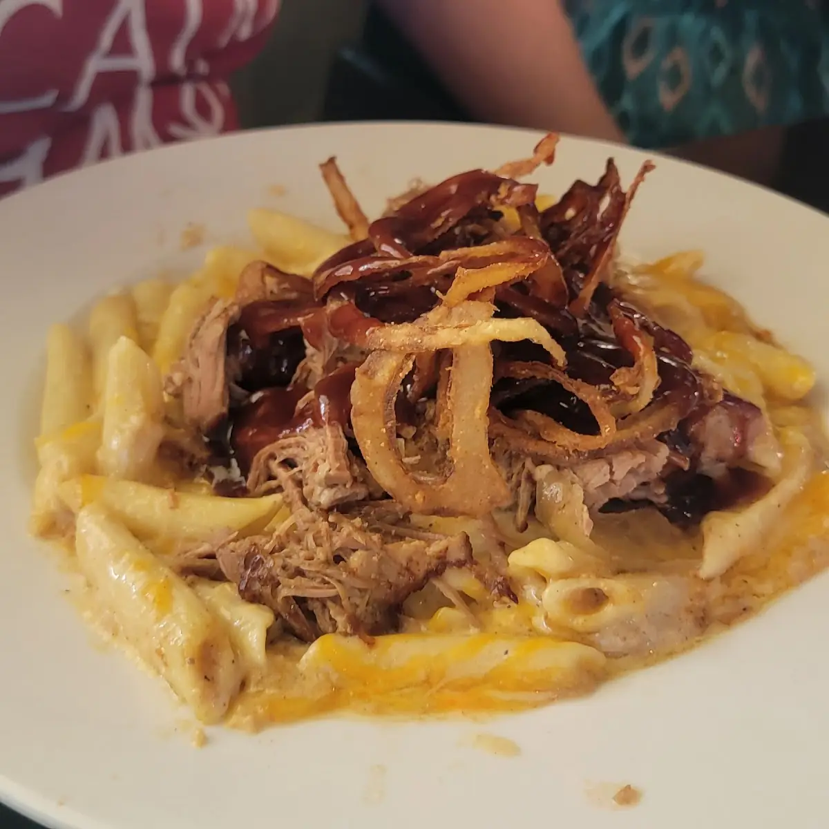 Pulled Pork Fettuccine Alfredo