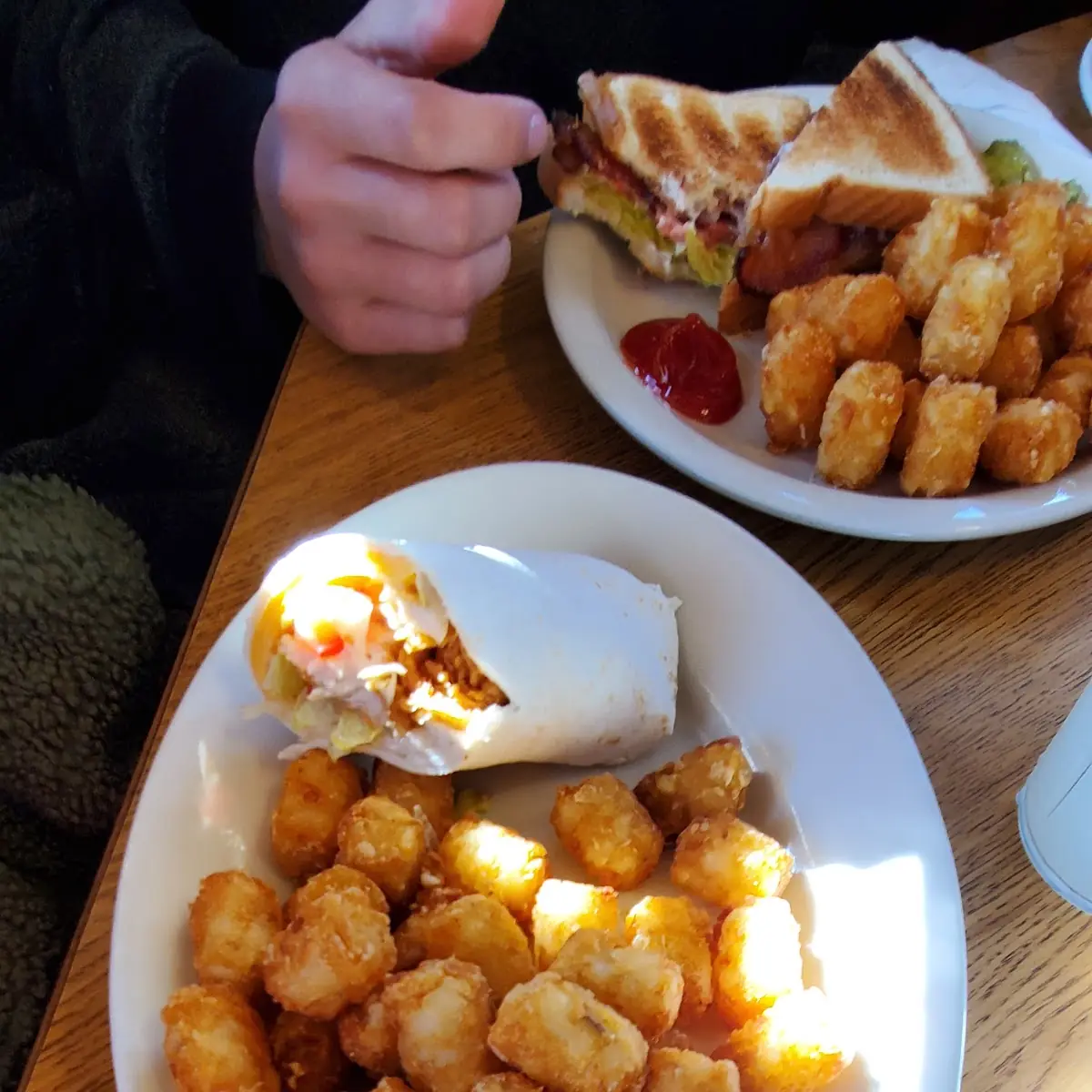Fried Chicken Tender Wrap