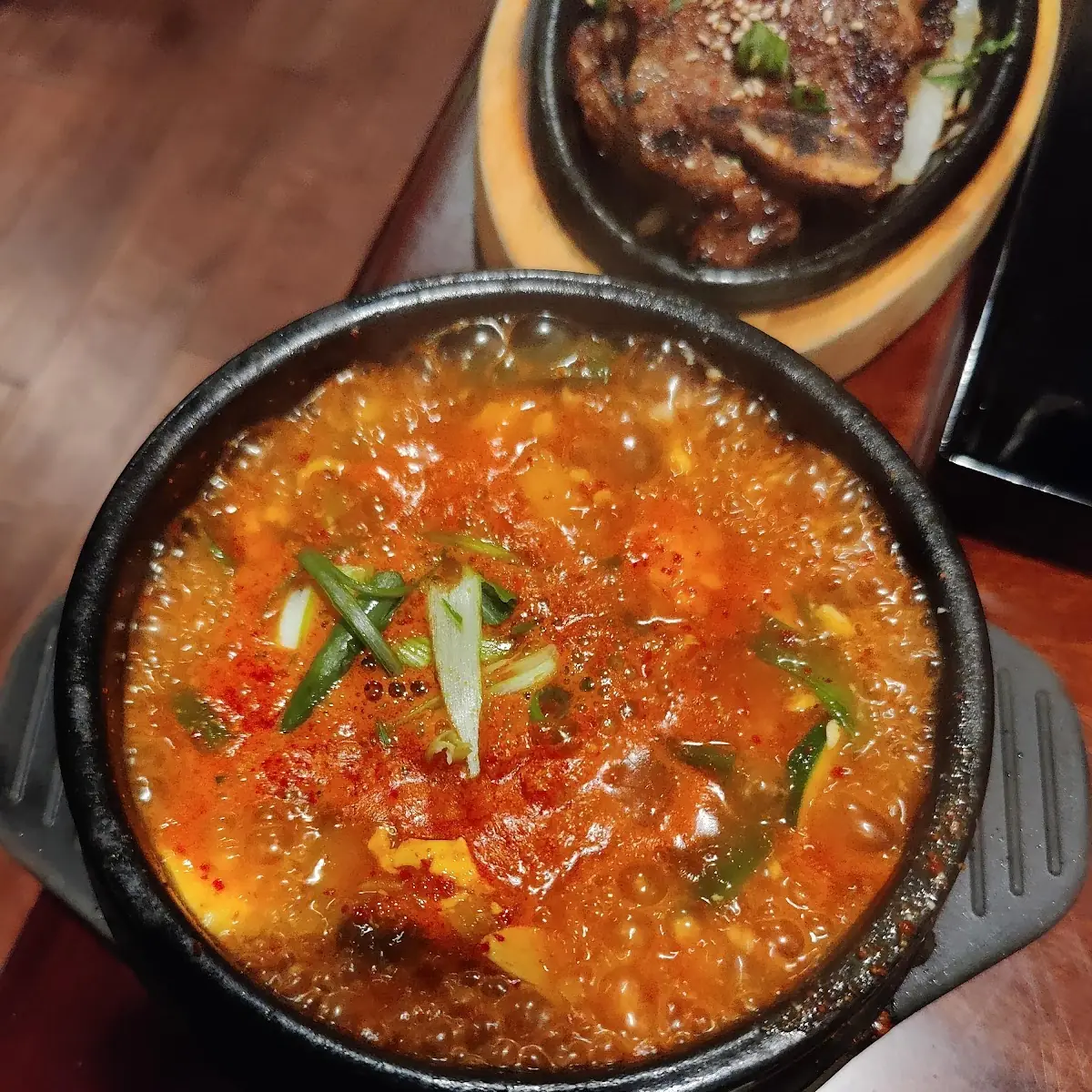 Bulgogi Tofu Soup Combo