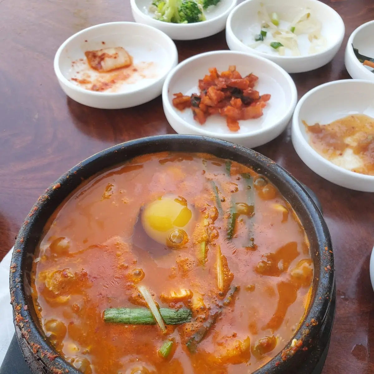 Extra Spicy Beef and Seafood Soon Dubu