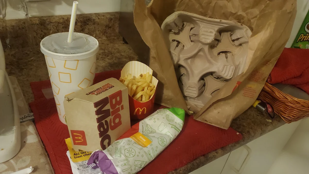 Big Mac Trio & Chicken Wrap, McDonald's