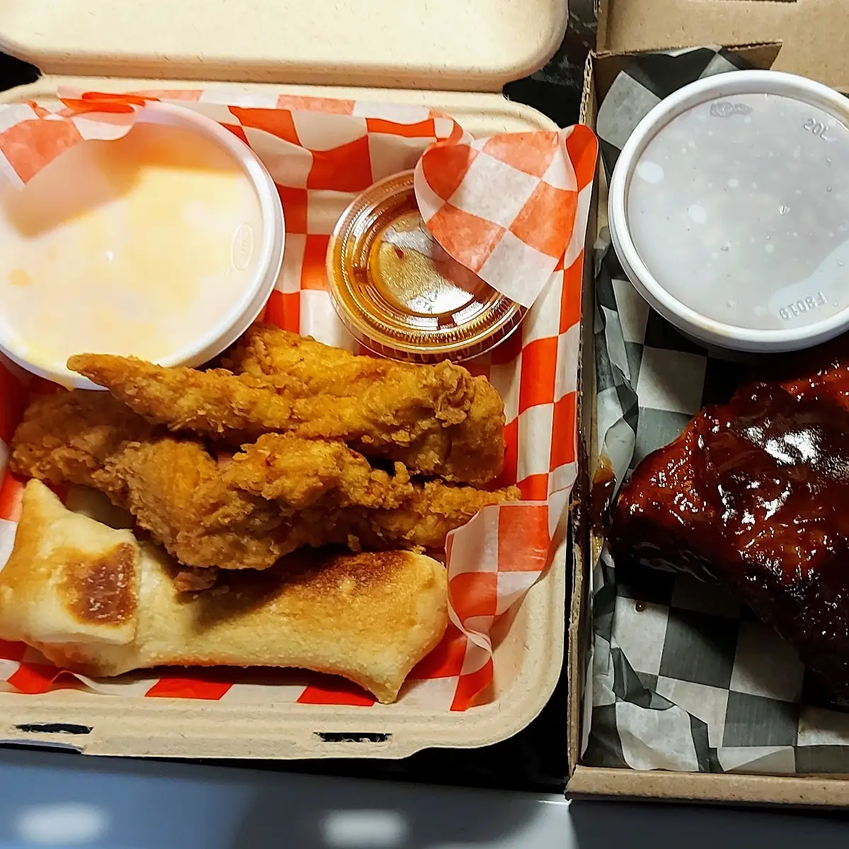 4 OC Chicken 1 2 Rack Combo