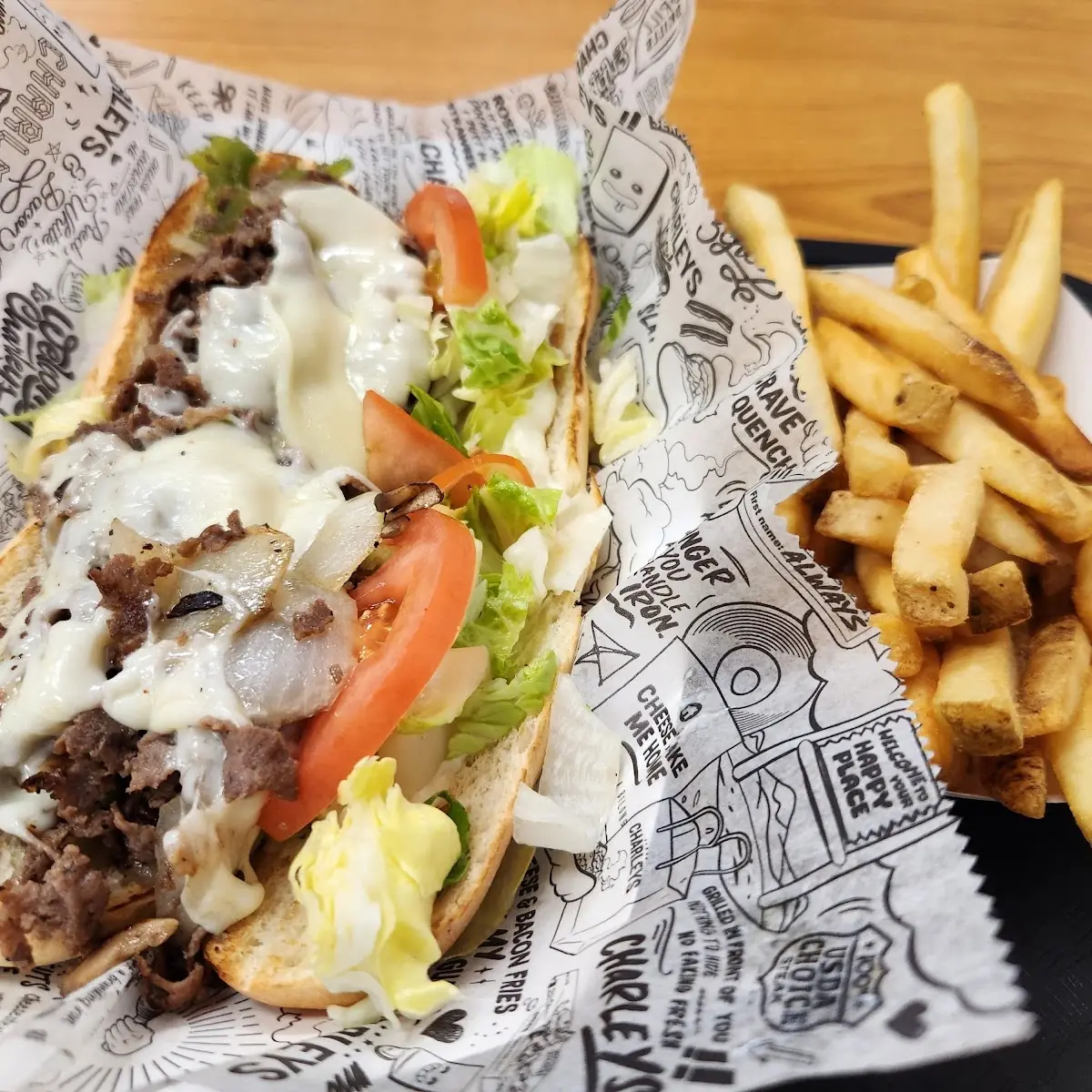 Philly Cheesesteak Sandwich