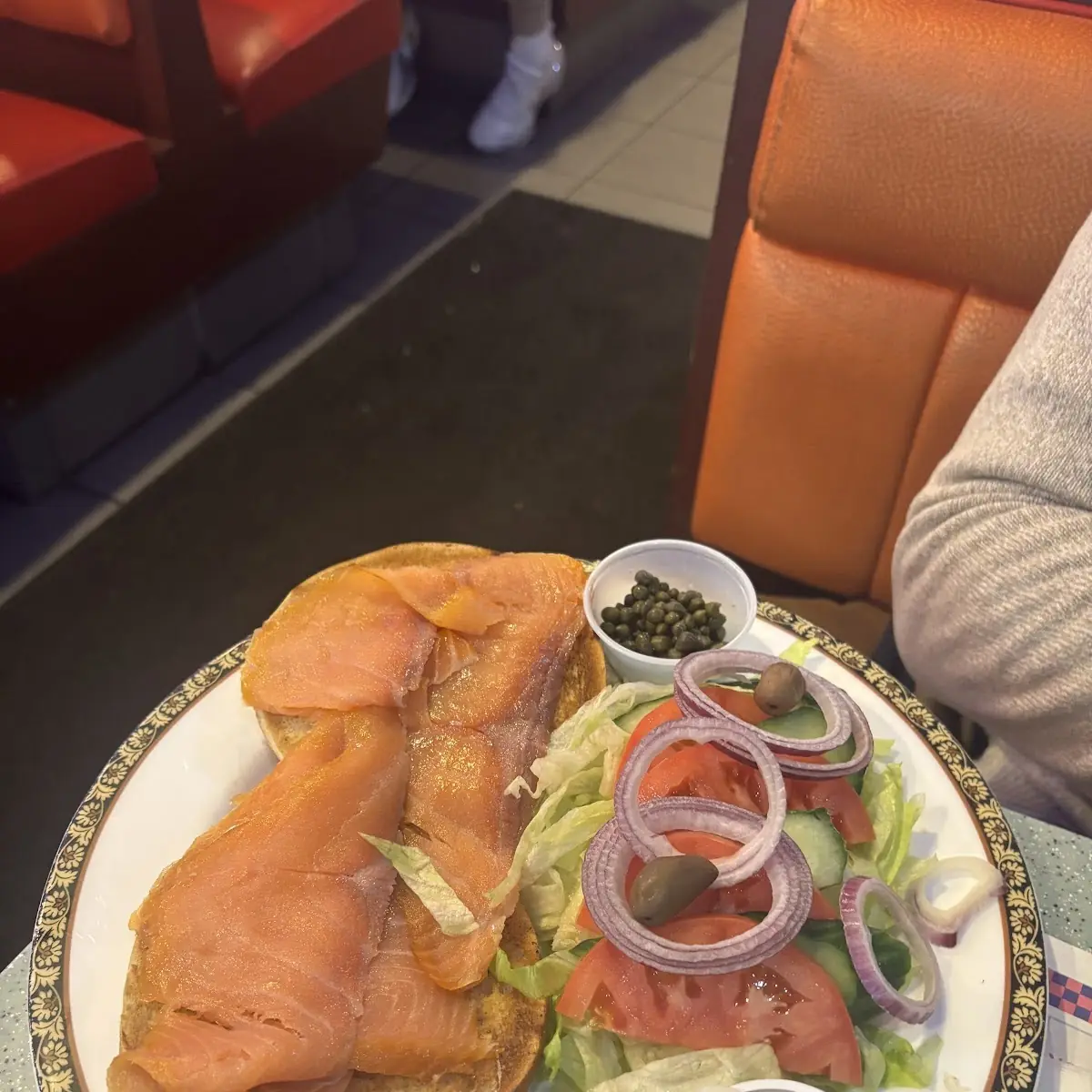 Nova Scotia Lox Omelette