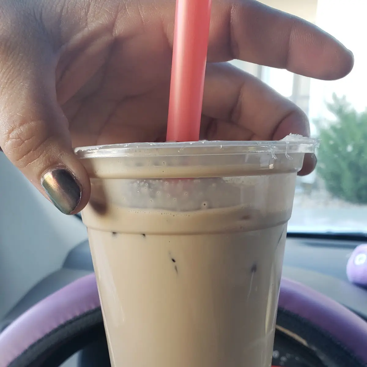 Green Tea with Cheesefoam Boba
