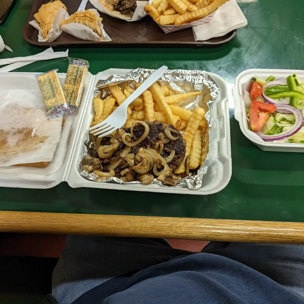 Hamburger Steak Dinner