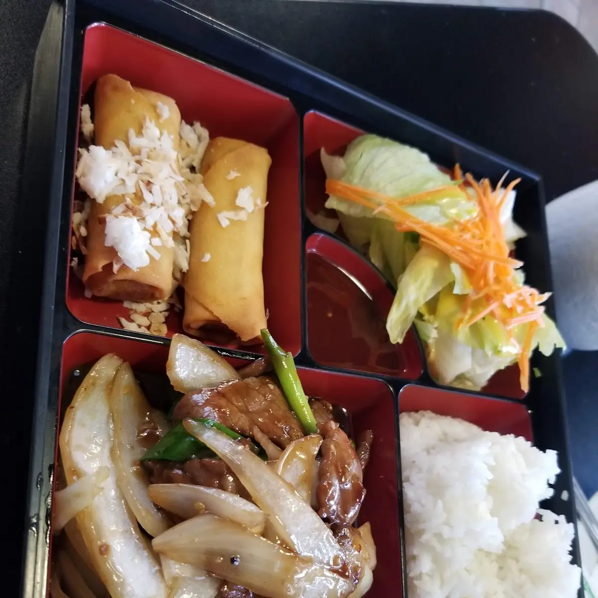Mongolian Beef Lunch Bento Box