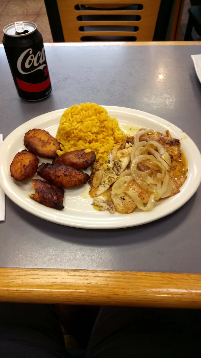 Plantains & Yellow Rice