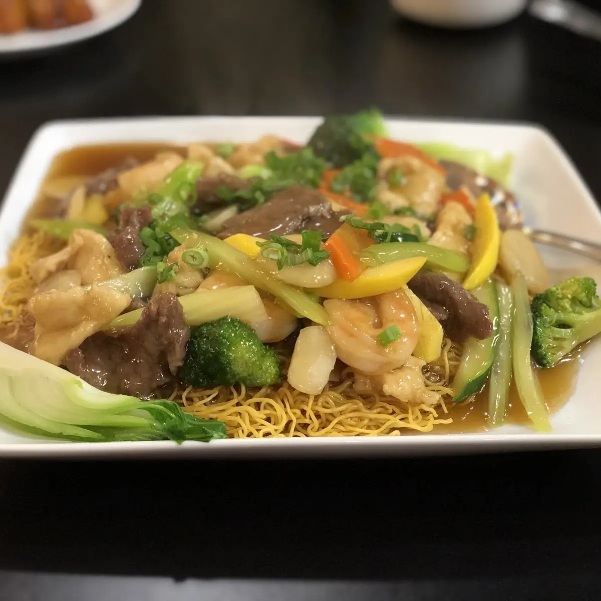 Double Pan Fried Noodles
