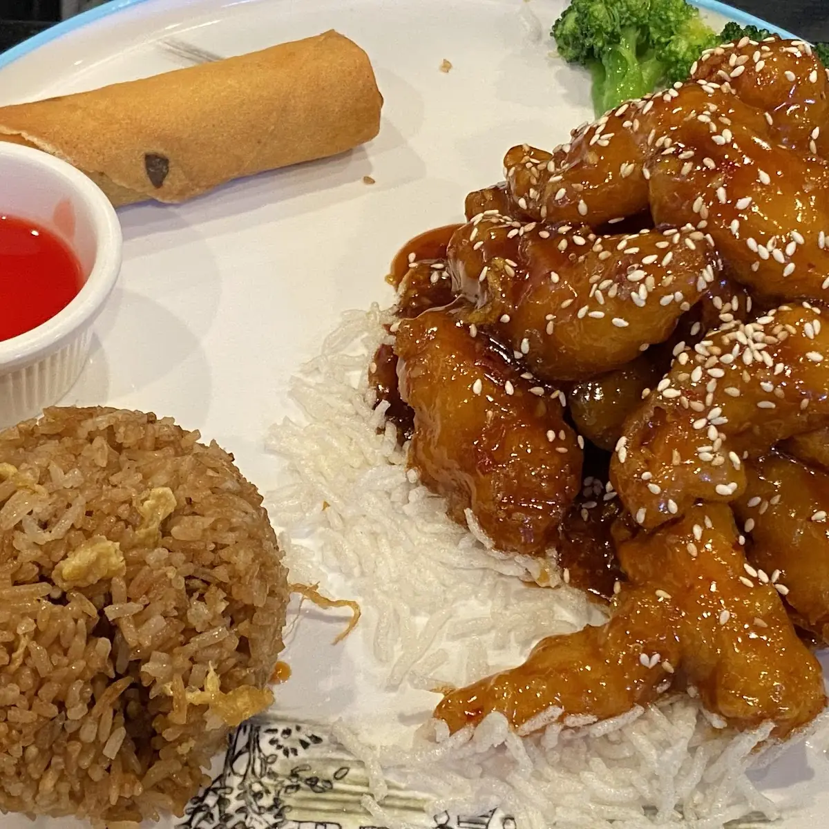Sesame Chicken Lunch