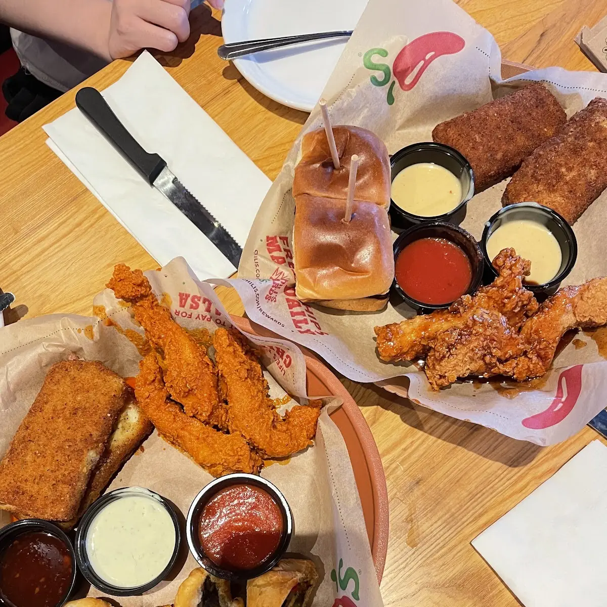 Crispy Fried Appetizers and Dipping Sauces