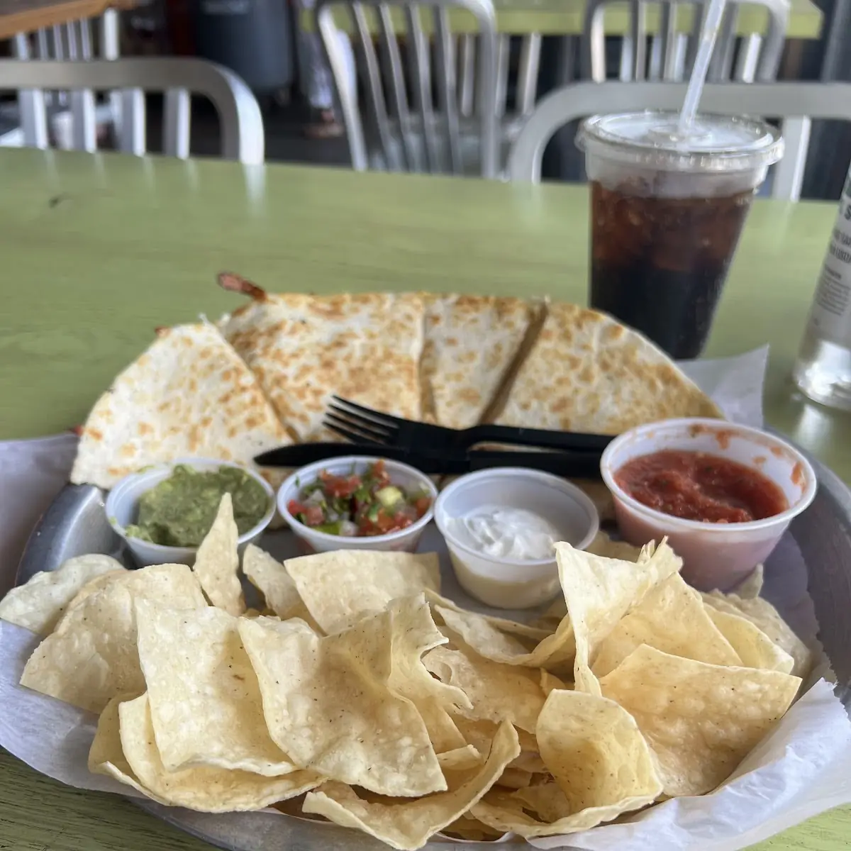 Cheese & Chicken Quesadilla