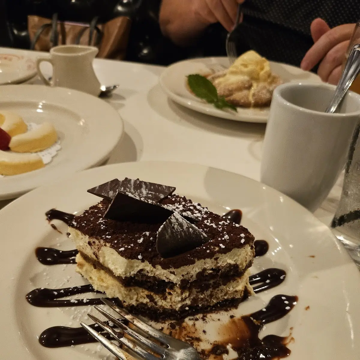 Tiramisu Cake Slice