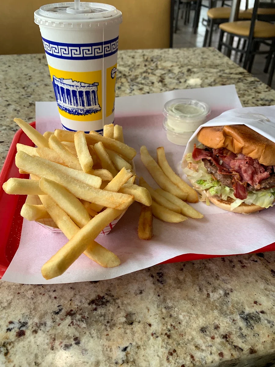 Pastrami Burger Combo