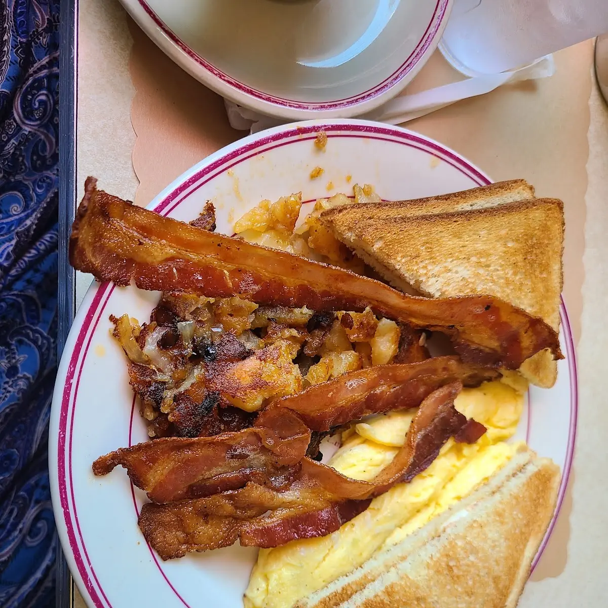 Scrambled Eggs with Bacon