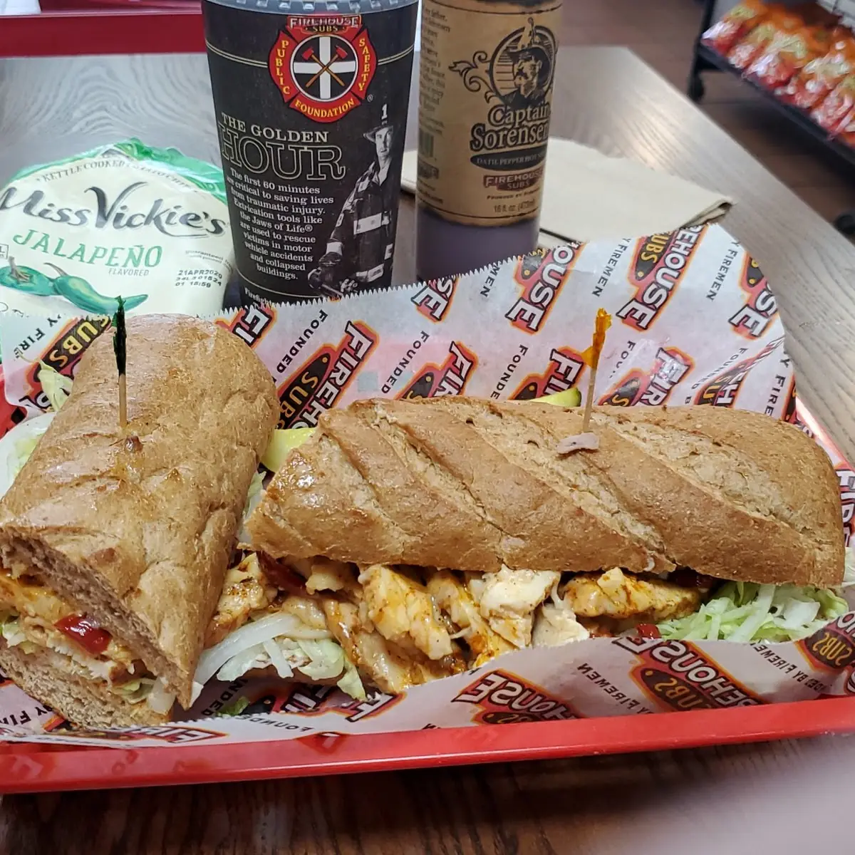 Cajun Chicken Sandwich