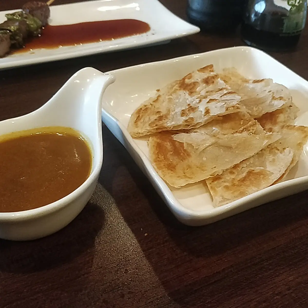 Indian Pancake with Curry Dipping Sauce