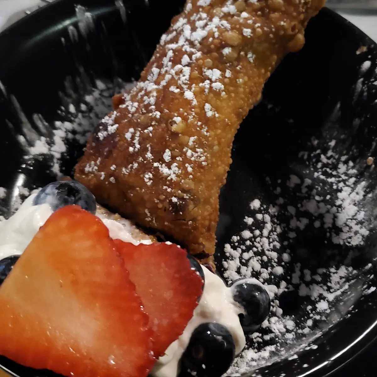 Blueberry Cheesecake Egg Roll