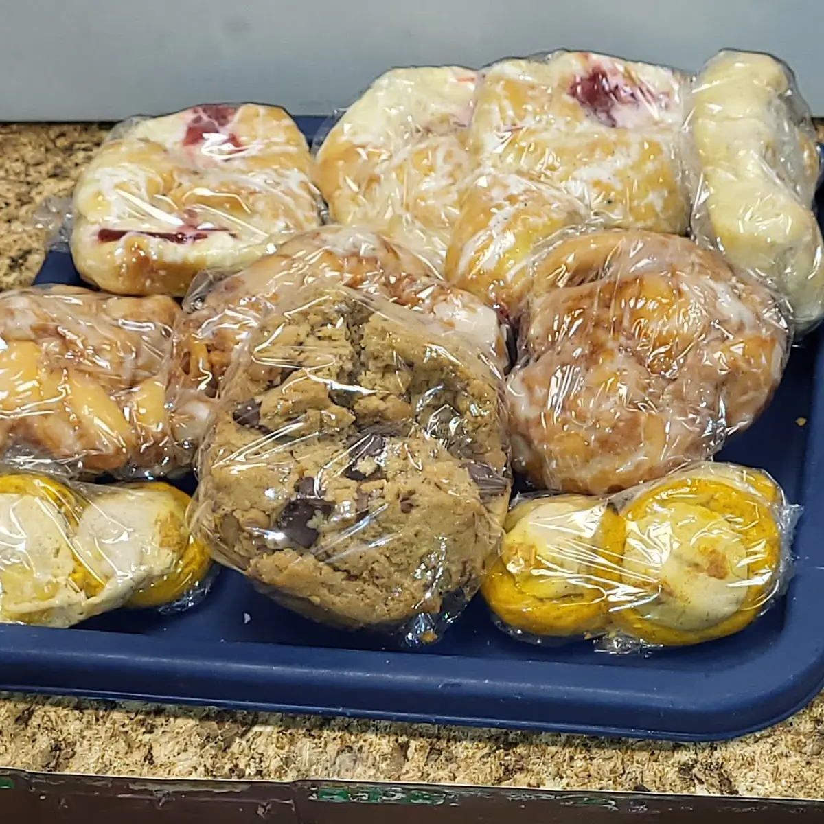 Chocolate Chip Cookies and Cinnamon Buns Fresh