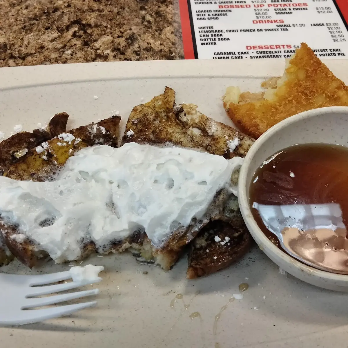 French Toast and Hash Browns