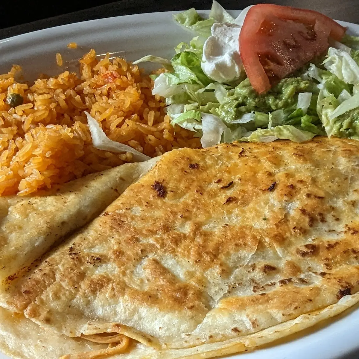 Shredded Chicken Quesadilla