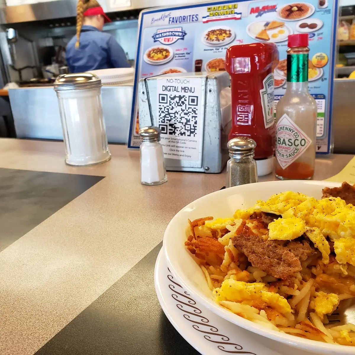 Sausage Hash Brown Bowl