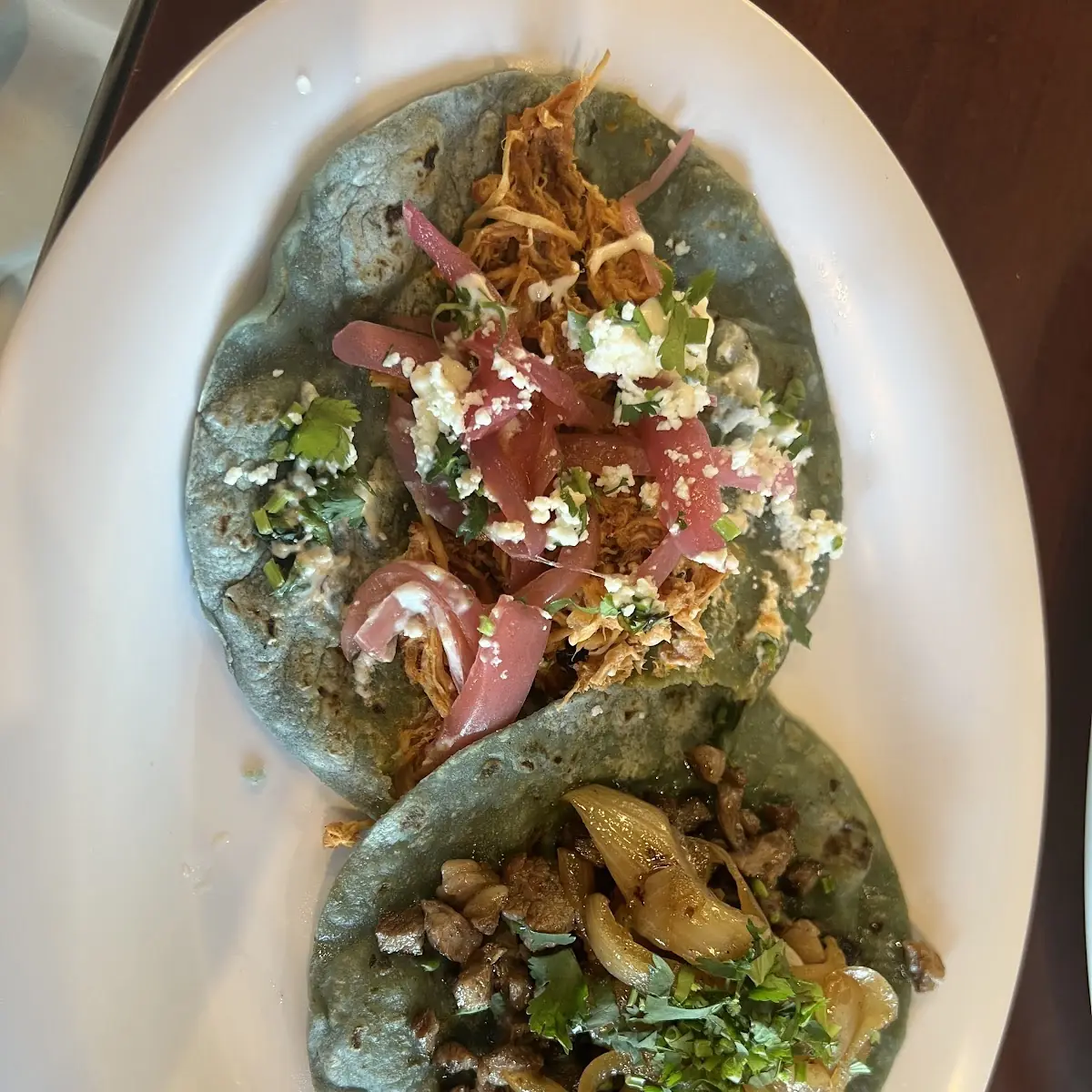 Asada Taco Barbacoa Taco Carnitas Taco