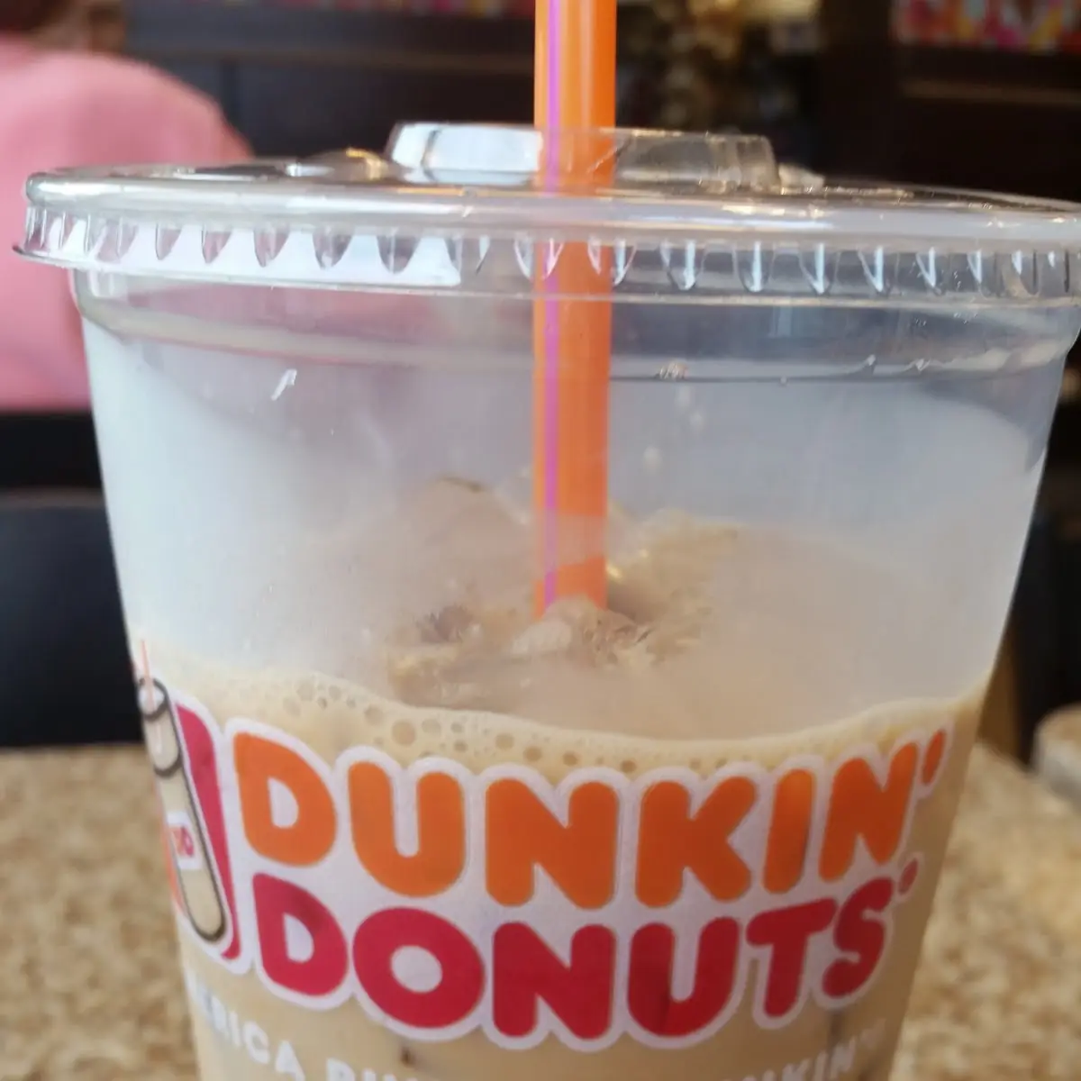 Iced Caramel Coffee with Cream