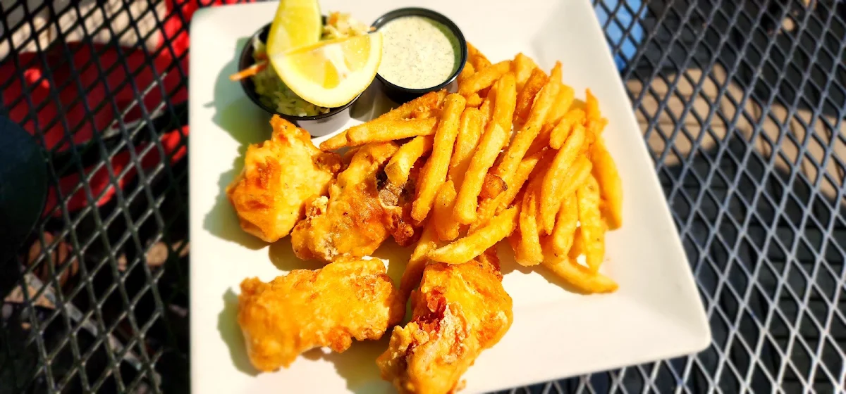 Wild Salmon Fish and Chips