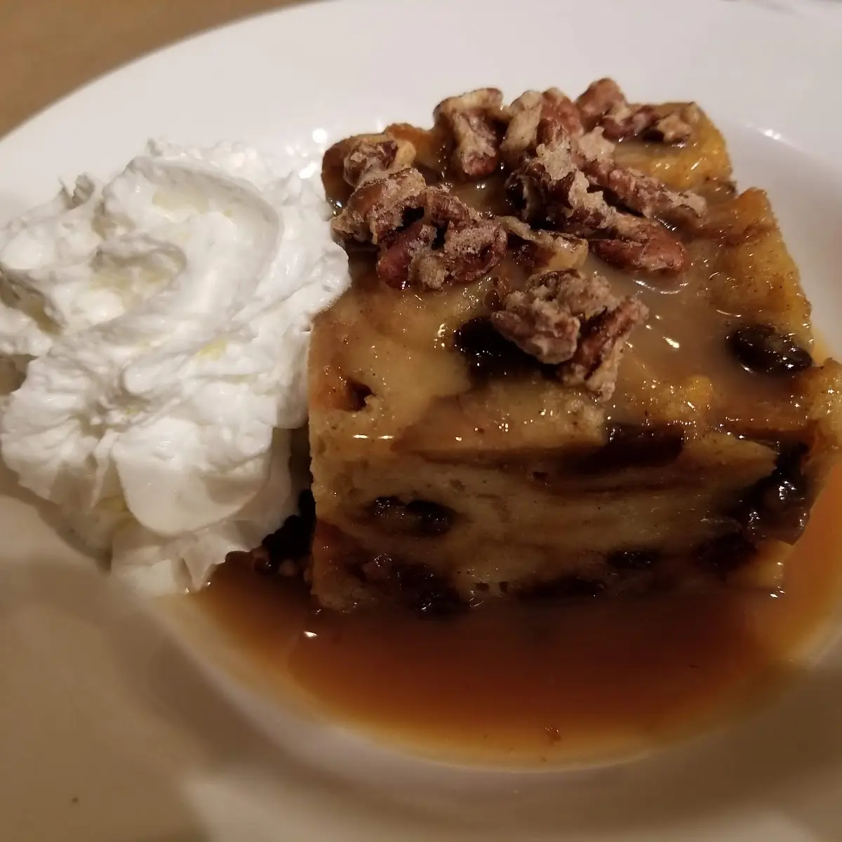 Bourbon Bread Pudding