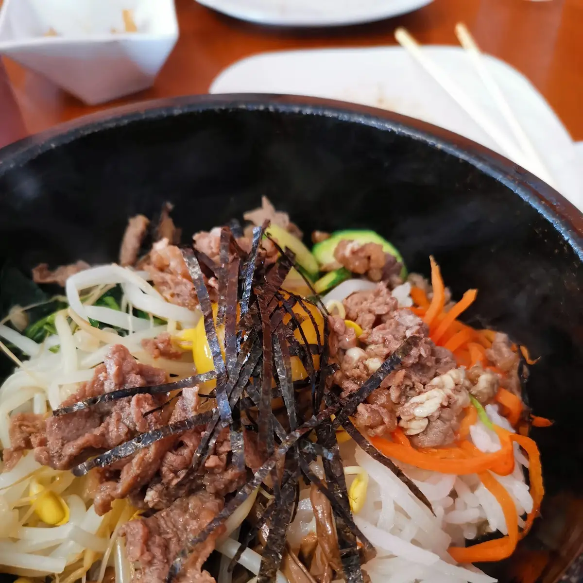Hot Stone Bowl Beef Bibimbap