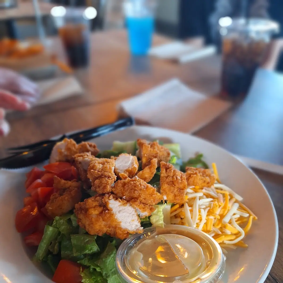 Crispy Chicken Salad