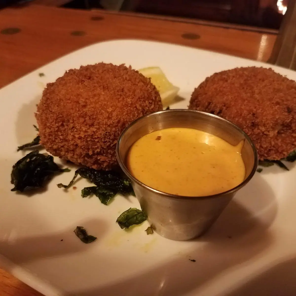 Crab Cake Appetizer