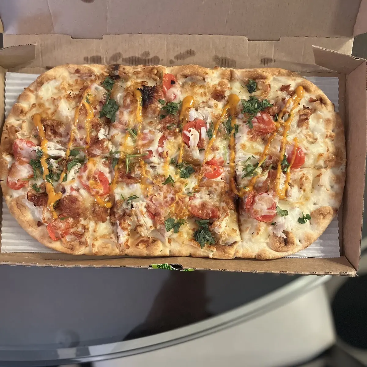 Chicken Bacon Ranch Flatbread
